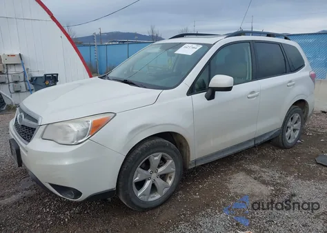2015 Subaru Forester 2.5I Premium из США, поврежденный, VIN JF2SJADC1FG417144